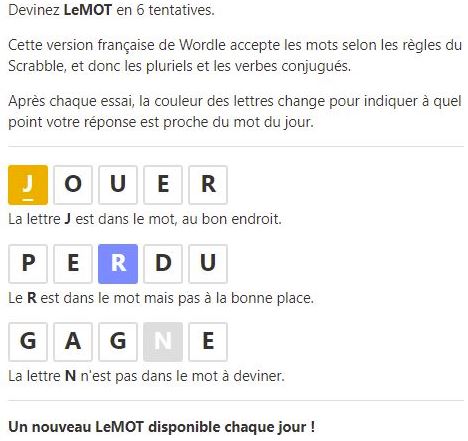 Wordle French