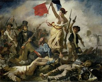 Eugène_Delacroix_-_Le 28_Juillet. La_Liberté_guidant_le_peuple