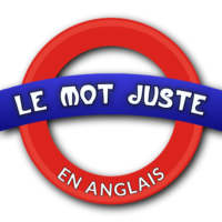 Le mot juste en anglais
