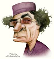 Gaddafi-caricature