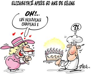 Diamond Jubillee cartoon