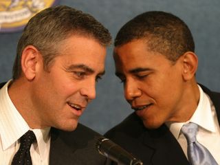 Clooney obama Clooney obama