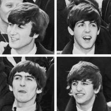 Beatles foursome Beatles foursome