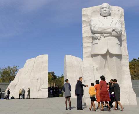MLK statue
