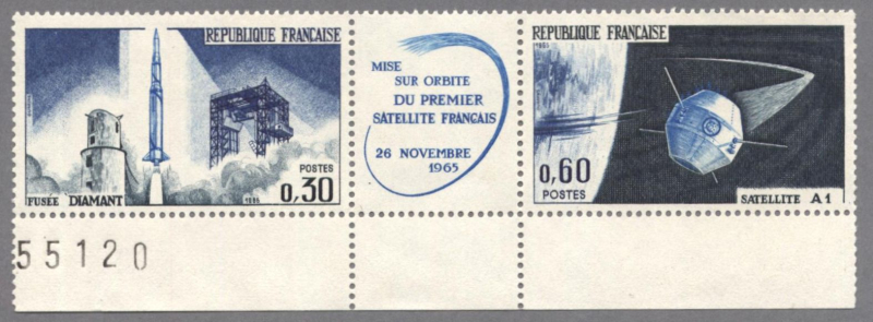 Premier satellite francais le 26 novembre 1965