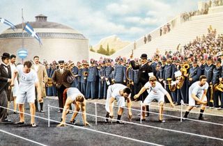 Olympic games 1896 runners Olympic games 1896 runners