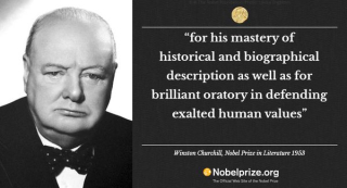 Churchill nobel
