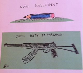 Tim  crayon et fusil