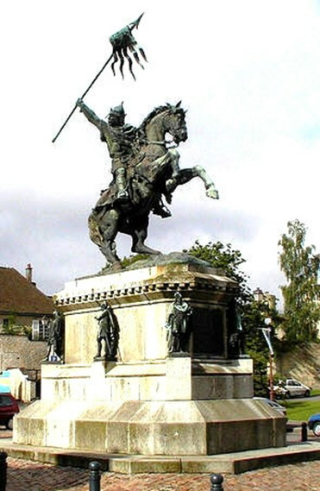 Tapisserie Statue