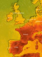 French heatwave