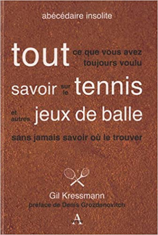 Tennis book cover Tennis book cover
