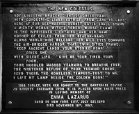Plaque New Colossus Plaque New Colossus