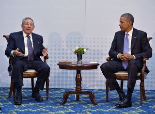 Hemingway castro photo-afp