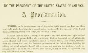 Emancipation proclamation 1 Emancipation proclamation 1