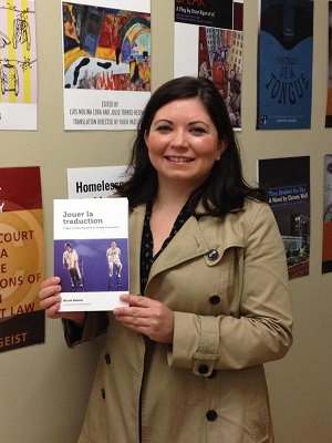 Nolette with book