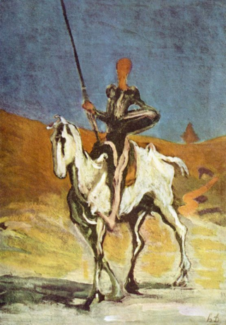 Donquijote by Honoré_Daumier