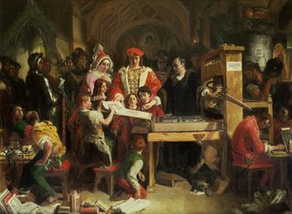 Caxton, Almonry, Westminster