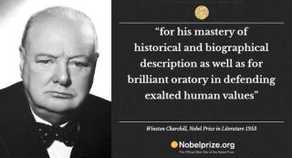 Churchill nobel