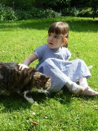Juliette & chat