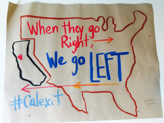 Calexit left right