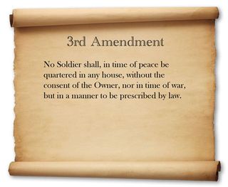 3rd Amendment 3rd Amendment