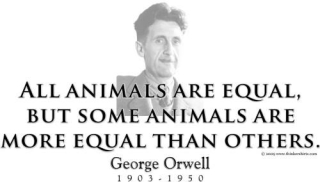 Orwell All animals are equal 