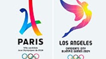 Paris LA logos