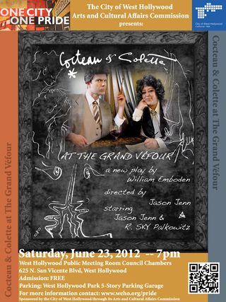 Cocteau&ColettePoster Cocteau&ColettePoster