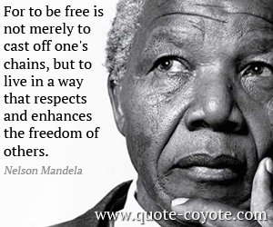 Mandela bons mots Mandela bons mots
