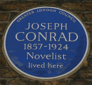 Conrad london plaque