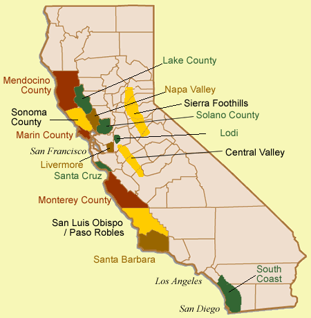 CaliforniaWineMap CaliforniaWineMap