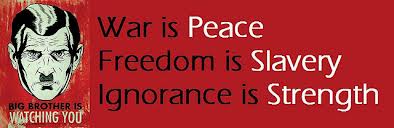 Orwell inversion of phrases Orwell inversion of phrases